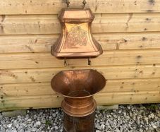 Antique French Copper Water Fountain