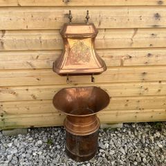 Antique French Copper Water Fountain