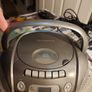 Logik CD Stereo With Cassette, Model LCCSTR10, in good condition, Radio and CD work fine, Tape play button not staying engaged, Forward and rewind work Image 3