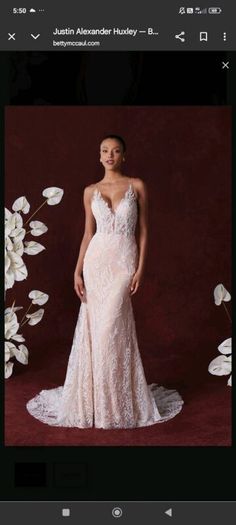 Justin Alexander wedding dress