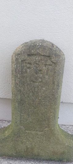 Old telecom marker post