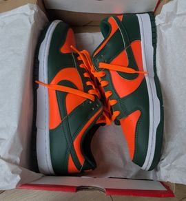 NIKE Dunk Low Retro Gorge Green MIAMI Size UK 9