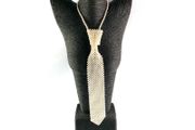 Vintage Neck tie costume necklace