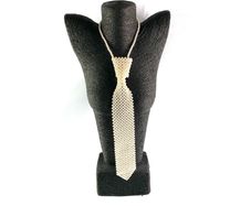 Vintage Neck tie costume necklace