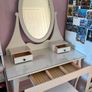 Dressing table and stool Image 3