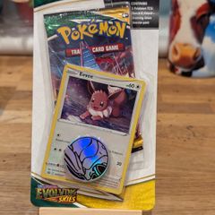 Evolving skies sealed blister pack with Eevee promo card