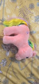 Closed Mouth Parasol Plushie Teddy Softies Large Vintage MLP G1 My Little Pony