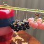 Handmade Earrings Vintage Japanese 1960s Image 3