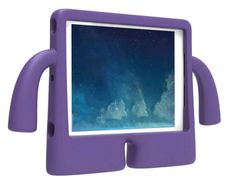 For Samsung Galaxy Tab S7 Kids Case Shockproof Cover With Carry Handle - Purple