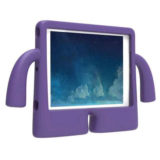 For Samsung Galaxy Tab S9 FE Kids Case Shockproof Cover With Carry Handle - Purple