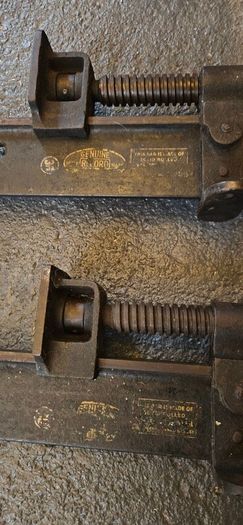 Record 36" heavy duty bar clamps