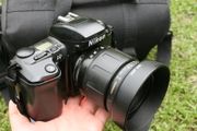Nikon N6006 35mm SLR Film Camera Lens Tamron 28-80 Tested