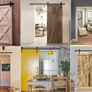 4 ft / 122 cm Sliding Barn Door Kit Set Image 2
