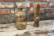 vintage paraffin bottle