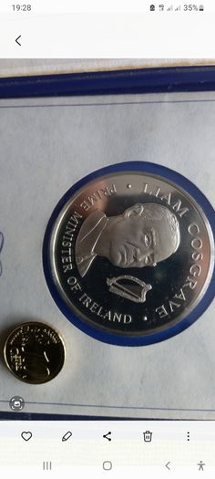 Official bicentennial medal Liam Cosgrave