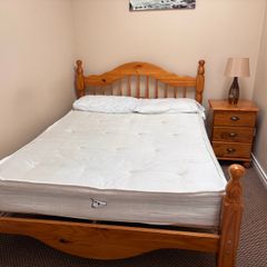 Bed and locker