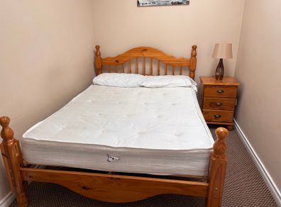 Bed and locker
