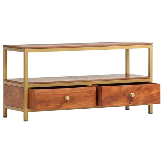 Sideboard 90x30x45 cm Solid Acacia Wood