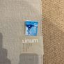 Ribbed grey table runner Image 2
