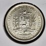 1960 Venezuela 1 Bolivar Excellent Silver coin Image 2
