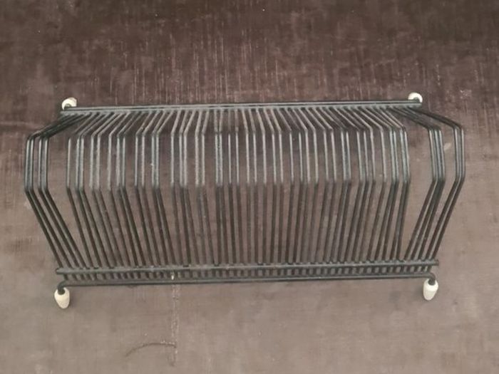 Record Storage Rack