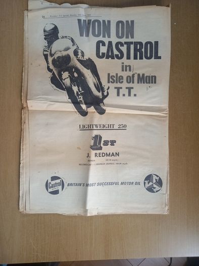 Old News Paper, TT Special