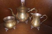 Lovely Gold Colour Tea Set