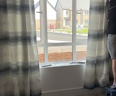 Eyelet Curtains Lined