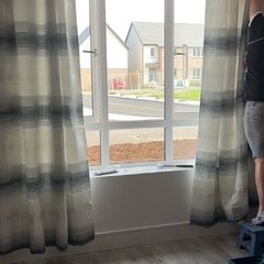 Eyelet Curtains Lined