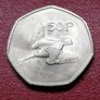 Ireland 1983 50P Fifty Pence Excellent coin Image 2
