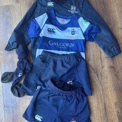 Full Blackrock rugby kit aBRC