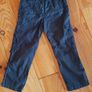 Age 5-6 Navy Cargo Style Trousers Image 2
