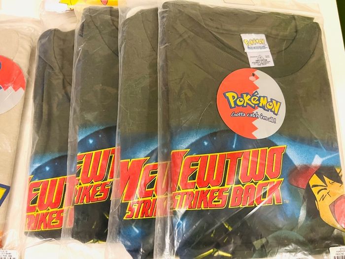 From 1999 Official License Pokemon t-shirts 9 pieces