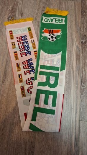 Rare Vintage Ireland USA 94 Collectors Scarf