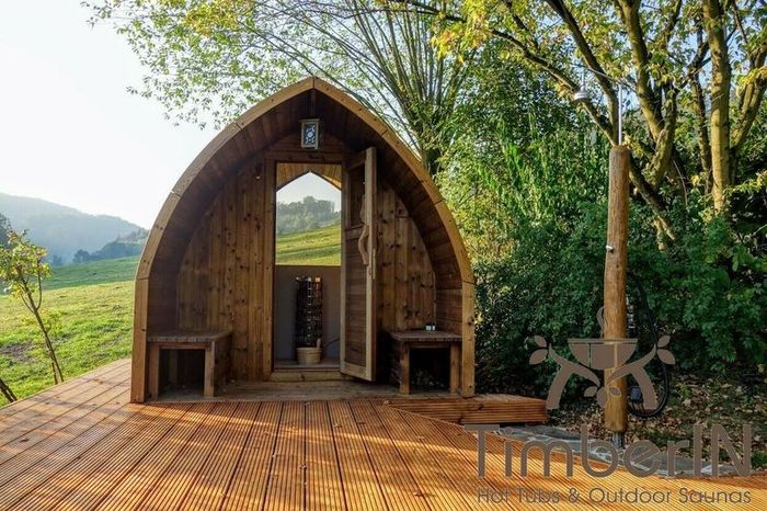 Outdoor Saunas for sale - Barrel Saunas
