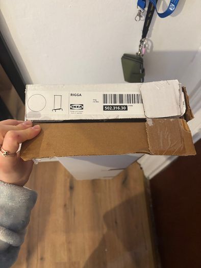 IKEA Rigga Clothing Rack unopened