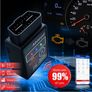 OBD2 Diagnostic Scanner, Bluetooth Car Diagnostic Tool, Compatible with All OBDII Protocol Vehicles Since 1996, Image 2