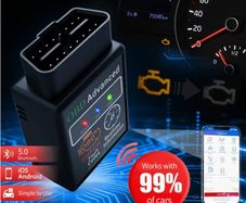 OBD2 Diagnostic Scanner, Bluetooth Car Diagnostic Tool, Compatible with All OBDII Protocol Vehicles Since 1996,