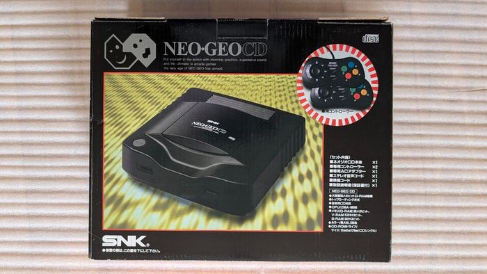 Boxed Neo Geo CD Top Loader - Furrtek NeoCD SD Loader - Japan Import