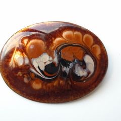 Enamel brooch,Jewellery,Brooch,