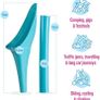 Flexi Female Urinal Flexible, Reusable, Portable & Recyclable Urination Device. Festival, Camping, Car, Hiking Essentials for Women. Stand to Pee Device W/Extension Pipe (FREE POSTAGE) Image 4