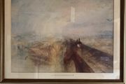 Framed Turner print