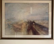 Framed Turner print