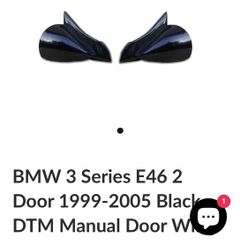 E46 mirrors E30 m3 style