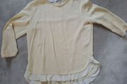 Stella Mccartney Cream Ruffle blouse M