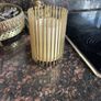 gold candle holder Image 2