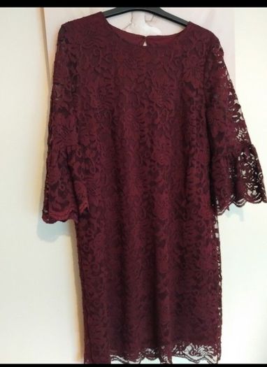 Burgundy Dress