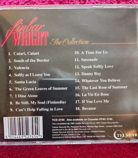 5 CDs.  The Vard Sisters, Anuna, Finbar Wright, Ronan Tynan