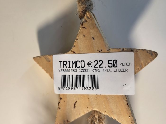 Christmas tree ladder