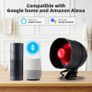 Tuya Smart WIFI Wireless Security Alarm System Siren 433Mhz Home Burglar Motion Door Sensor Compatible Google Home Alexa Image 2